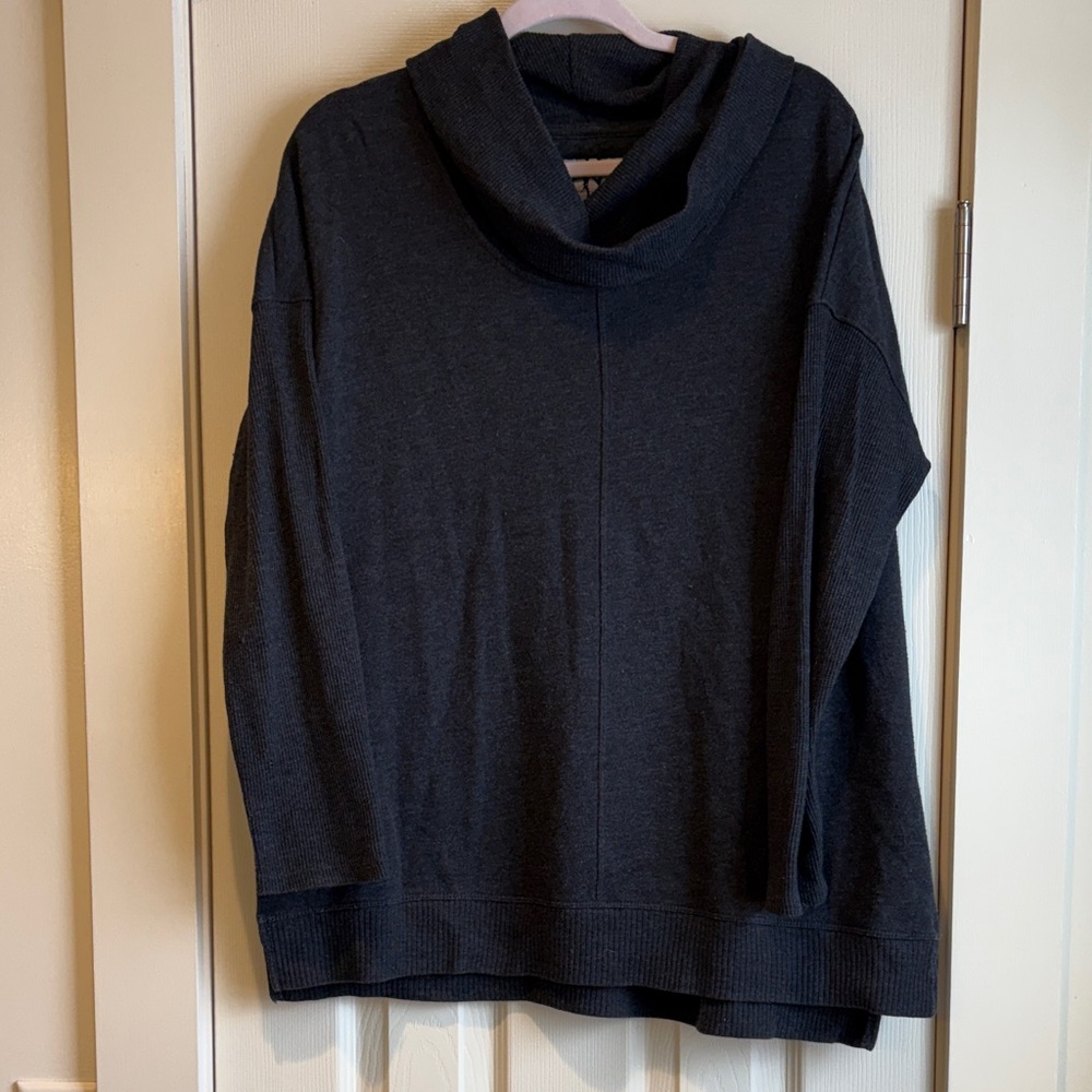 Marc New York | Grey Cowl Neck Sweater Top Size XL